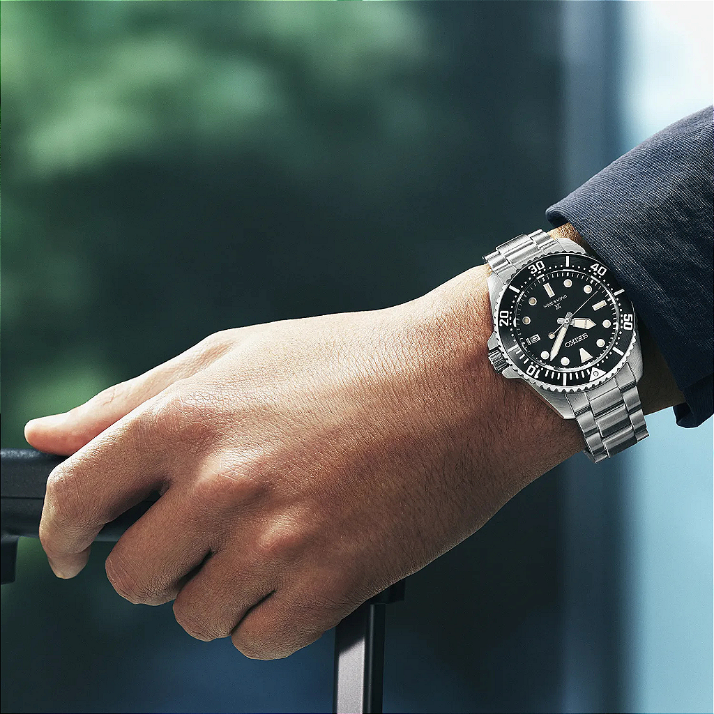 Niche Prospex Diver Solar Preto 41 mm - imagem 3